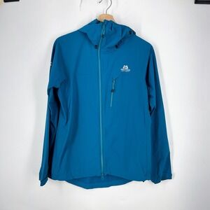 Mountain Equipment Mens Squall Softshell Hooded Full Zip Technical Jacket Size M